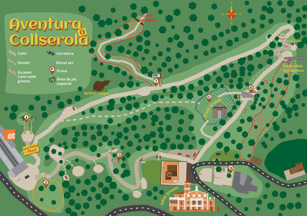 Mapa Collserola web